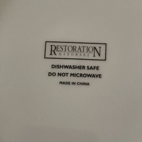 Restoration Hardware Naughty Elf 7.75" Set of 6 Salad Plates Boxed RARE Vintage - Picture 3 of 12